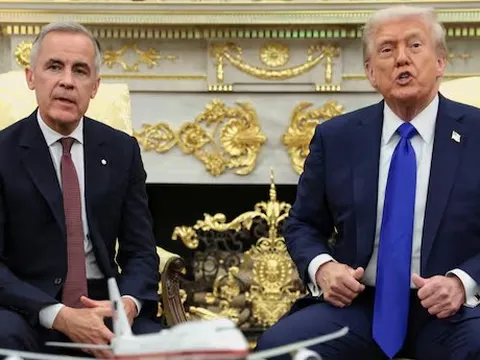 Ông Trump khen ngợi Thủ tướng Canada nhưng vẫn cứng rắn về thuế quan