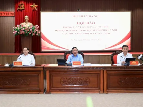 Đại hội Đảng bộ TP Hà Nội lần thứ XVIII sẽ sử dụng một số ứng dụng công nghệ hiện đại trong công tác tổ chức