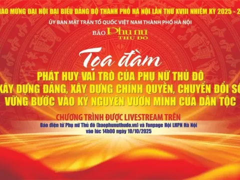 Tọa đàm: Phát huy vai trò của phụ nữ Thủ đô trong xây dựng Đảng, xây dựng chính quyền, chuyển đổi số vững bước vào kỷ nguyên mới