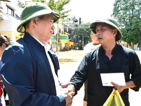 Phó Thủ tướng Hồ Đức Phớc kiểm tra công tác ứng phó, khắc phục hậu quả mưa lũ tại Lạng Sơn