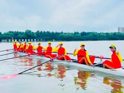 Việt Nam lần đầu đăng cai Giải vô địch Rowing châu Á 2025