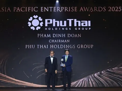 Phú Thái nhận ‘cú đúp’ giải thưởng danh giá tại APEA 2025