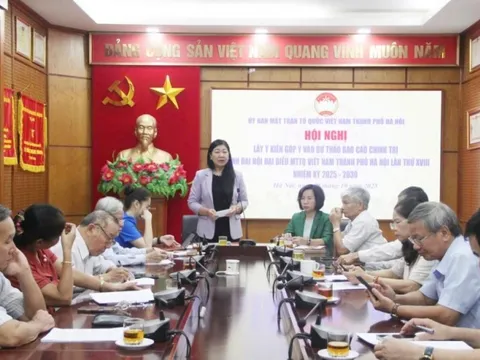 Nhiều ý kiến đóng góp sâu sắc cho Dự thảo báo cáo chính trị Đại hội đại biểu MTTQ Việt Nam TP Hà Nội lần thứ XVIII