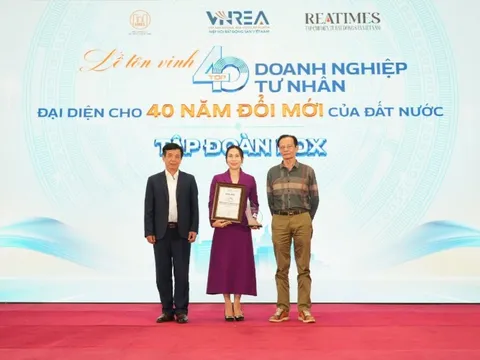 Tôn vinh 40 doanh nghiệp dân tộc đại diện 40 năm đổi mới