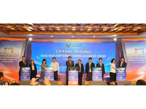 Khai trương giao dịch hợp đồng tương lai chỉ số VN100