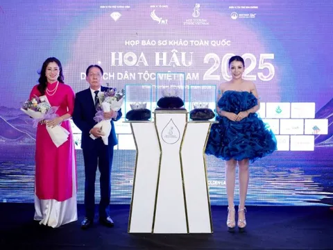 Công bố vương miện mang thông điệp đặc biệt của Hoa hậu Du lịch dân tộc Việt Nam 2025