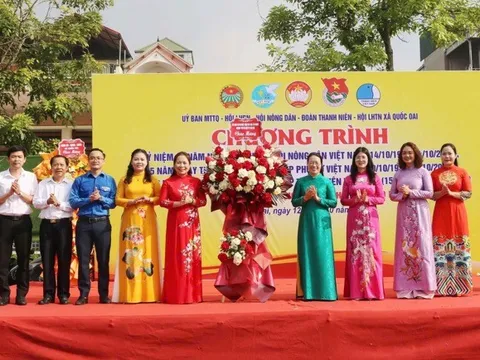 Xã Quốc Oai: Tưng bừng ngày hội của các tổ chức chính trị - xã hội
