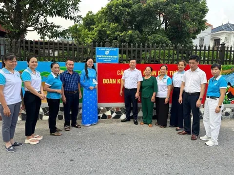 Hội LHPN xã Dân Hoà khánh thành 3 công trình chào mừng thành công Đại hội các cấp