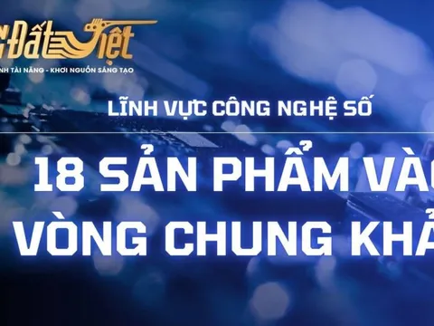 18 sản phẩm công nghệ vào chung kết Nhân tài Đất Việt 2025