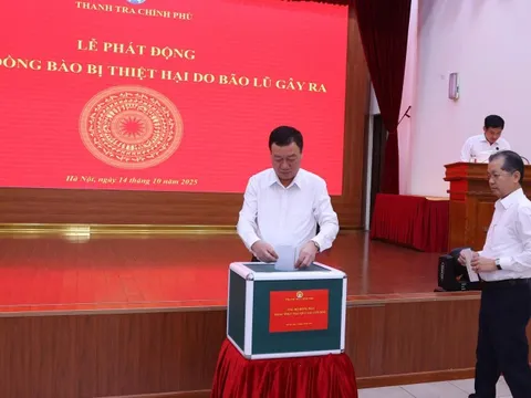 Thanh tra Chính phủ phát động quyên góp ủng hộ đồng bào bị thiệt hại nặng nề bởi thiên tai