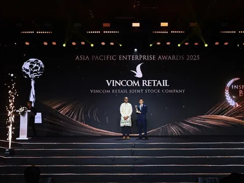 Vincom Retail - Biểu tượng bất động sản bán lẻ Việt chinh phục giải thưởng “Thương hiệu Truyền cảm hứng châu Á 2025”