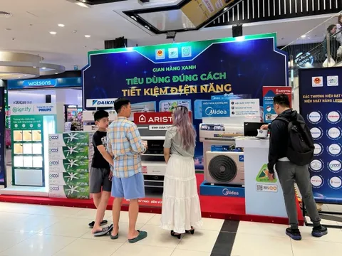 Bộ Công Thương tổ chức các gian hàng Xanh, lan tỏa ý thức tiết kiệm năng lượng