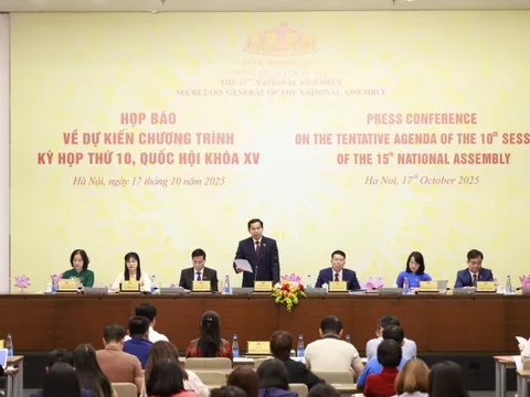 Kỳ họp thứ 10 có số lượng nội dung lập pháp lớn nhất từ đầu nhiệm kỳ