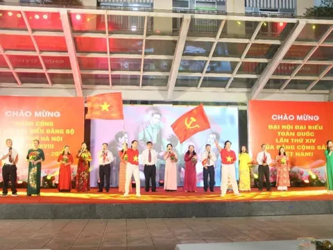 Phường Phú Thượng rộn ràng “Lời ca dâng Đảng”