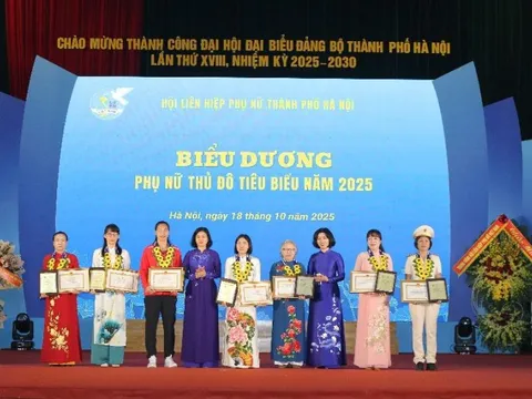 Vinh danh 8 Phụ nữ Thủ đô tiêu biểu năm 2025