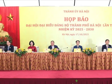 Đại hội đại biểu Đảng bộ thành phố Hà Nội thành công tốt đẹp