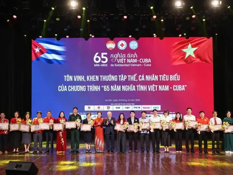 Tổng kết chương trình vận động ủng hộ nhân dân Cuba và trao giải sáng tác ca khúc Việt Nam-Cuba