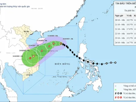 Hoàn lưu bão số 12 gây mưa diện rộng rất lớn từ Hà Tĩnh đến Quảng Ngãi