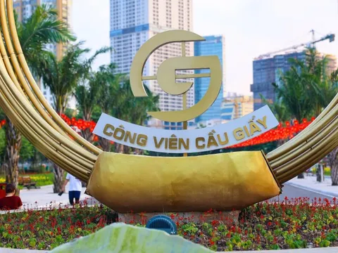 Công viên Cầu Giấy "lột xác"