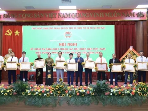 Biểu dương, vinh danh nông dân Thủ đô xuất sắc năm 2025