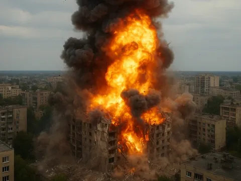 Đòn hợp kích “ba tầng lửa”: Tên lửa - UAV - bom lượn tấn công mục tiêu quân sự Ukraine