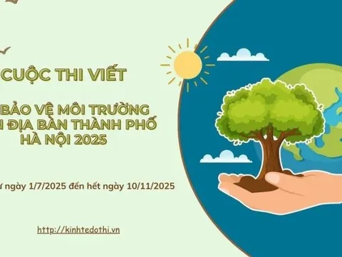 Chung tay viết vì Thủ đô xanh, sạch, đáng sống