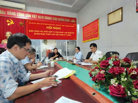 Hội Luật gia Tp.Hải Phòng phối hợp triển khai 4 điểm tư vấn pháp luật miễn phí