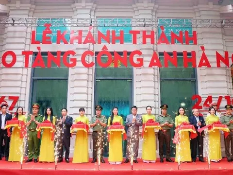 Khánh thành dự án cải tạo, nâng cấp Bảo tàng Công an Hà Nội