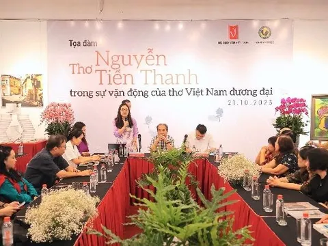 Tọa đàm thơ Nguyễn Tiến Thanh: Một sắc thái riêng trong sự vận động của thơ Việt Nam đương đại