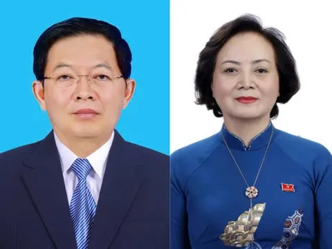 Bà Phạm Thị Thanh Trà và ông Hồ Quốc Dũng làm Phó Thủ tướng