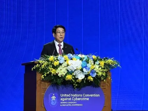 Phát biểu của Chủ tịch nước Lương Cường tại phiên khai mạc Lễ mở ký Công ước Liên Hợp Quốc về chống tội phạm mạng