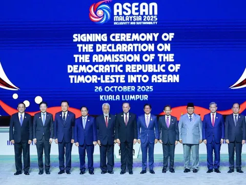 Dấu mốc lịch sử của ASEAN với đầy đủ 11 thành viên