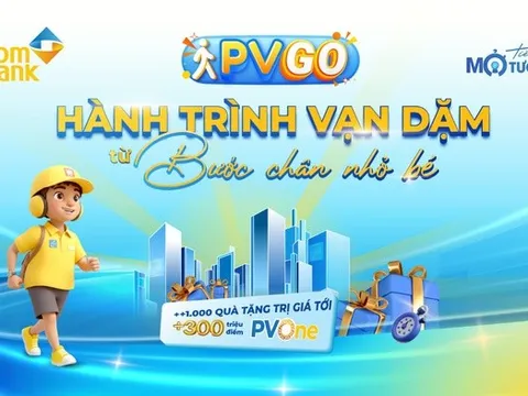 Trải nghiệm thử thách đi bộ, nhận thưởng hấp dẫn cùng PVcomBank