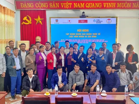 Mang pháp luật đến gần đồng bào cho phụ nữ dân tộc tại Điện Biên