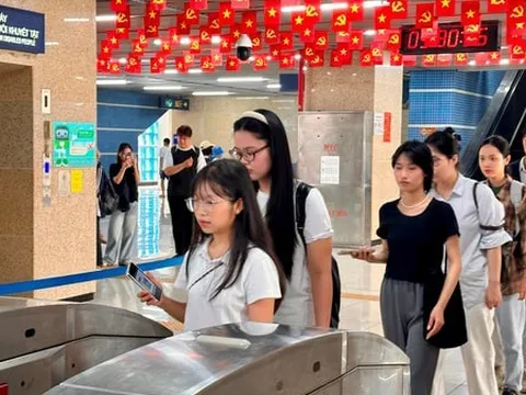 Hà Nội sẽ xác thực điện tử, nhận diện sinh trắc học với hành khách đi tàu điện
