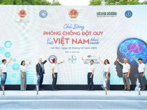 Nâng cao hiệu quả phòng và quản lý đột quỵ, vì một Việt Nam khỏe mạnh