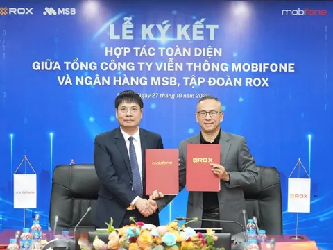 MobiFone và ROX Group ký kết hợp tác chiến lược, thúc đẩy chuyển đổi số toàn diện