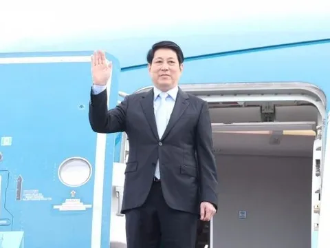 Chủ tịch nước Lương Cường lên đường dự Tuần lễ cấp cao APEC lần thứ 32