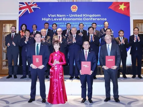 Vietjet đặt mua 10 tàu bay Aibus A321NEO, đánh dấu cột mốc mới hợp tác Việt - Anh