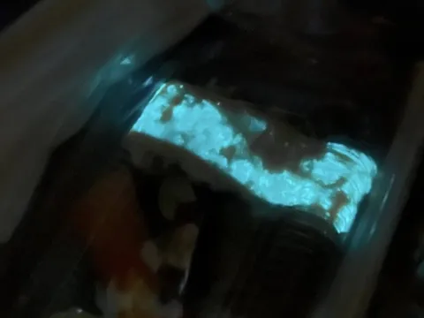 Người phụ nữ sốc nặng khi phát hiện món sushi bất ngờ phát sáng