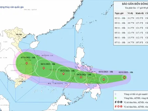 Bão Kalmaegi "mạnh lên từng ngày", tâm điểm hướng về nơi này