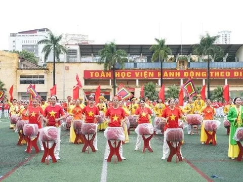 Tưng bừng khai mạc Đại hội TDTT phường Nghĩa Đô năm 2025