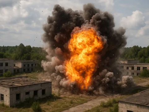 Cú đánh chính xác: Hệ thống FrankenSAM của Ukraine bị phá hủy ngay tại trận địa