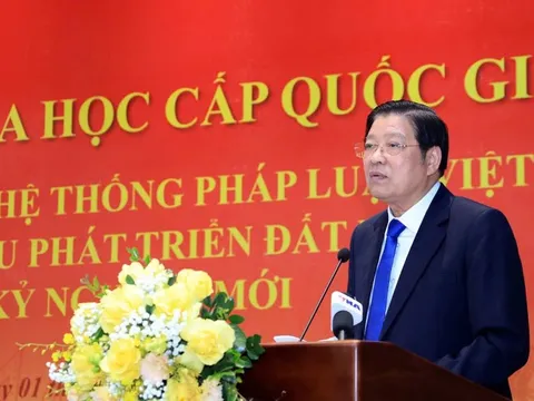Xây dựng cấu trúc hệ thống pháp luật phải cân đối, hài hòa, hợp lý giữa các lĩnh vực