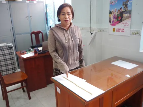 Bắt người phụ nữ giả vờ mua vàng, trộm dây chuyền