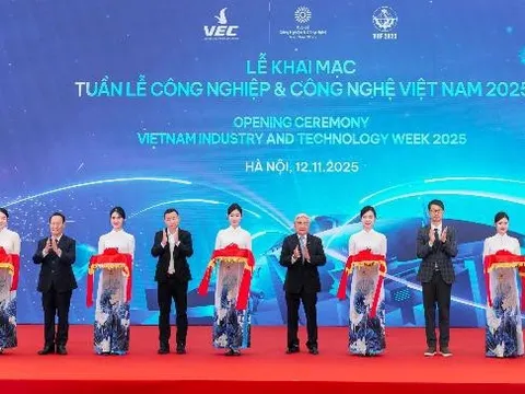 Khai mạc Tuần lễ Công nghiệp và Công nghệ Việt Nam 2025 tại Trung tâm Triển lãm Việt Nam