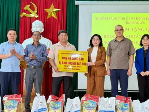 Đắk Lắk hỗ trợ người dân chịu ảnh hưởng bởi bão số 13