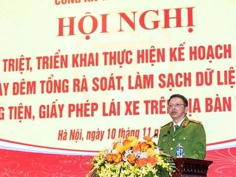 Hà Nội: Triển khai cao điểm 60 ngày đêm tổng rà soát, làm sạch dữ liệu đăng ký phương tiện, giấy phép lái xe