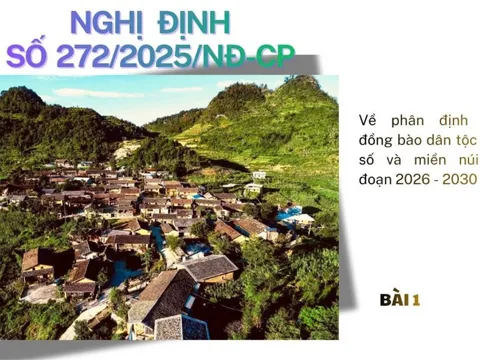 Đánh giá đúng khó khăn, phân bổ hiệu quả: Nghị định 272/2025/NĐ-CP mở lối cho đầu tư vùng DTTS và miền núi
