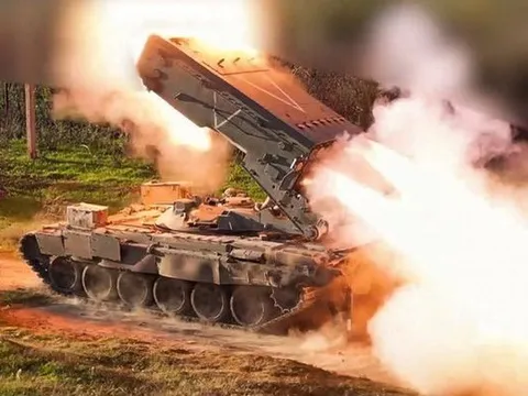 Nga nhận lô TOS-1A nâng cấp: “Quái thú nhiệt áp” được trang bị khiên chống UAV, sẵn sàng ra chiến trường
